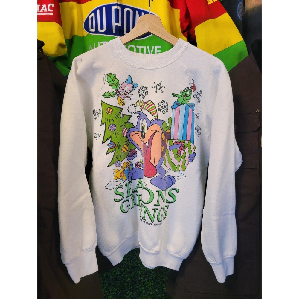 vtg 90s DIZZY DEVIL CHRISTMAS  // looney tunes warner brothers vintage holiday